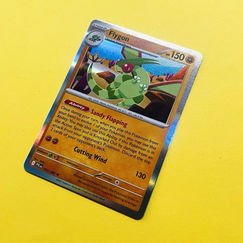 Flygon 053/094 Holo Rare Stage 2 Pokemon Card NM‎